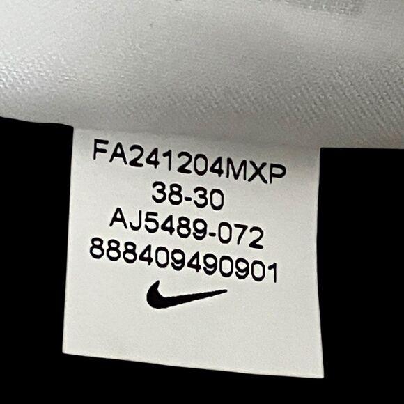 Nike Golf Pants Mens 38x30 Light Bone Off White Victory Sport Dri-FIT AJ5489-072 - Picture 9 of 16